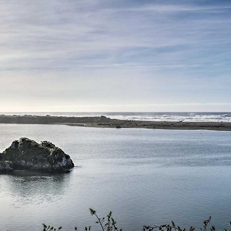 Smith River Vintage Cabin Oceanfront Deck And Views Luaran gambar